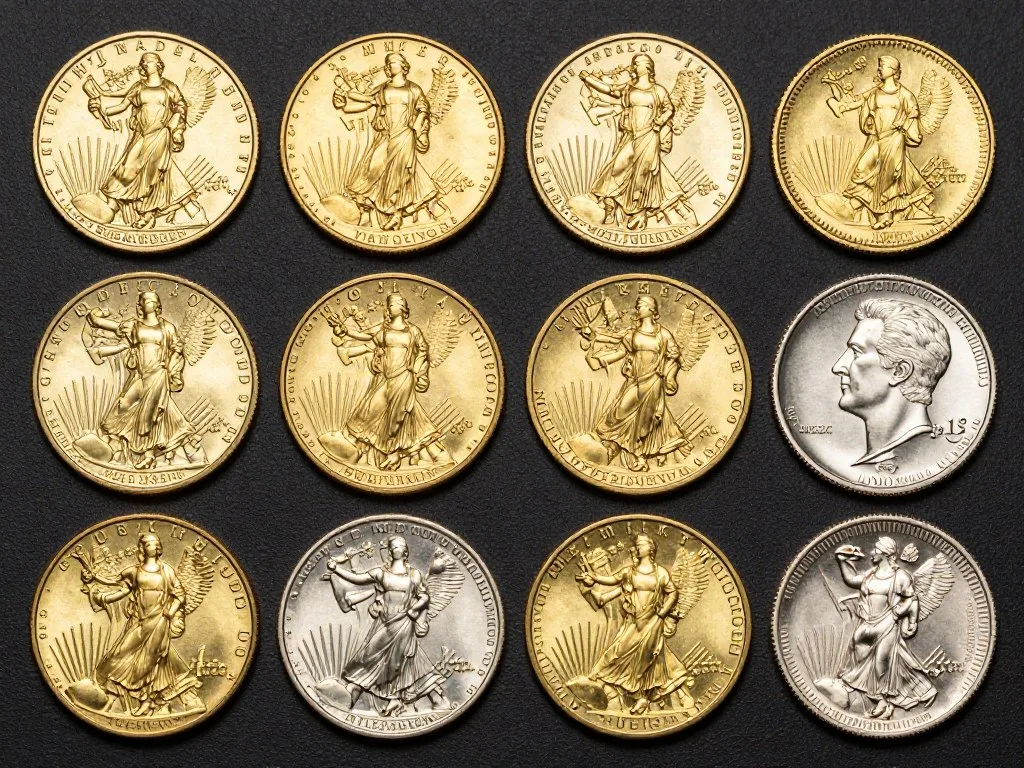 Gold and silver coins available through American Hartford Gold precious metals IRA Gold and silver coins available through American Hartford Gold precious metals IRA