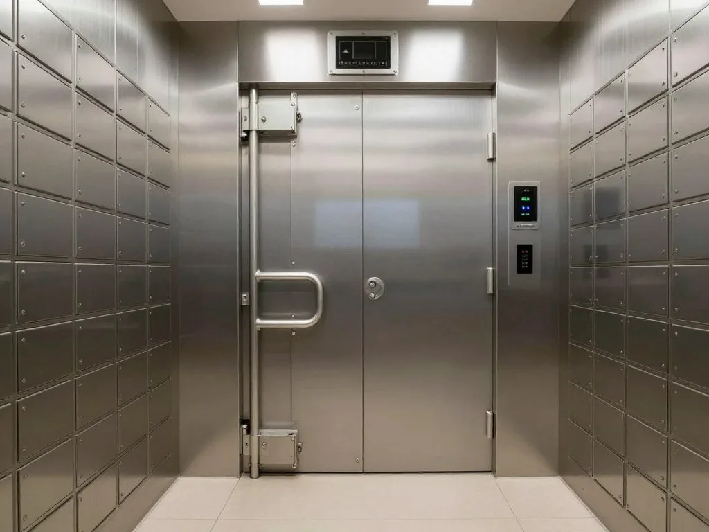 Secure depository facility used by Preserve Gold for precious metals storage Secure depository facility used by Preserve Gold for precious metals storage