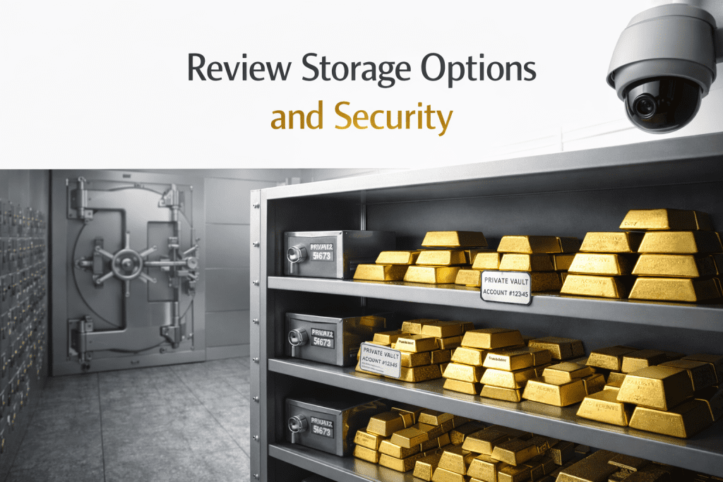 Gold IRA rollover process diagram showing transfer from 401k to precious metals IRA