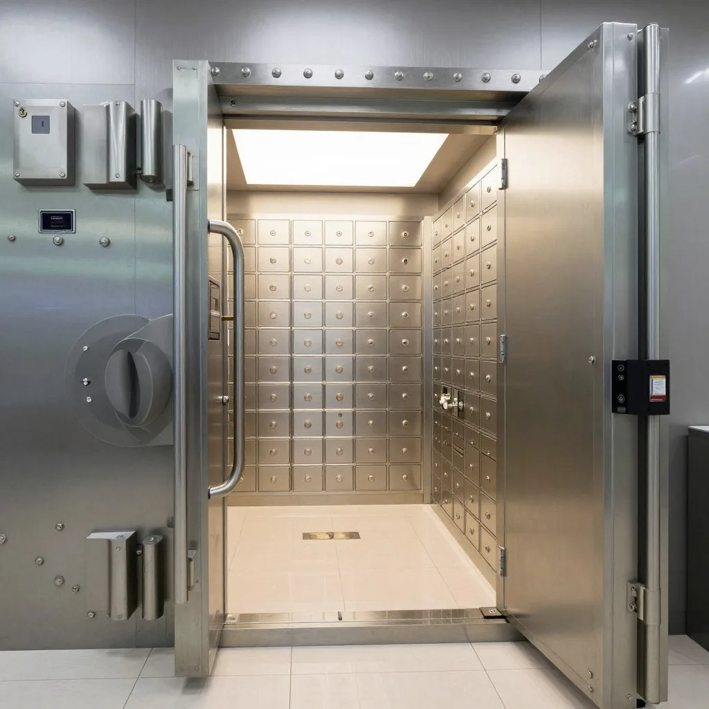 Secure precious metals storage