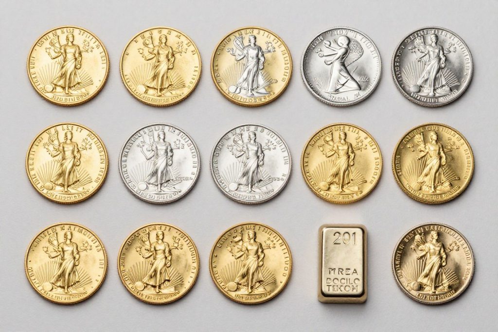 Variety of IRS-approved gold and silver products available through Noble Gold Investments Variety of IRS-approved gold and silver products available through Noble Gold Investments