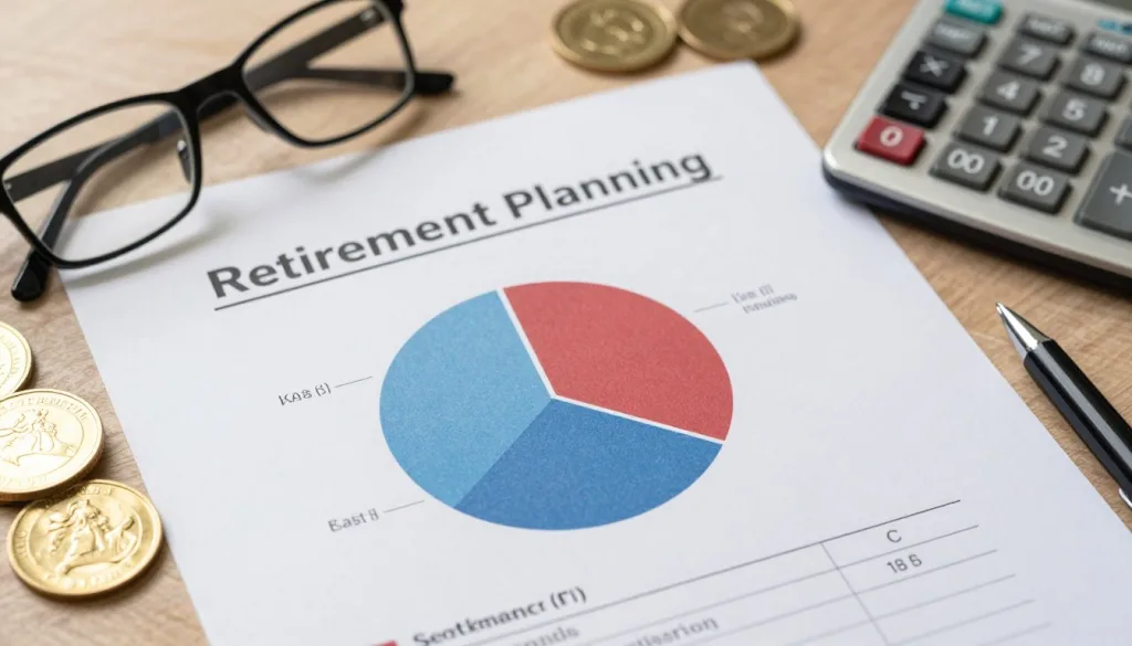 Retirement planning with gold investments and portfolio diversification strategy