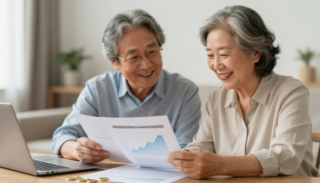 Successful retirement planning with noble gold precious metals portfolio